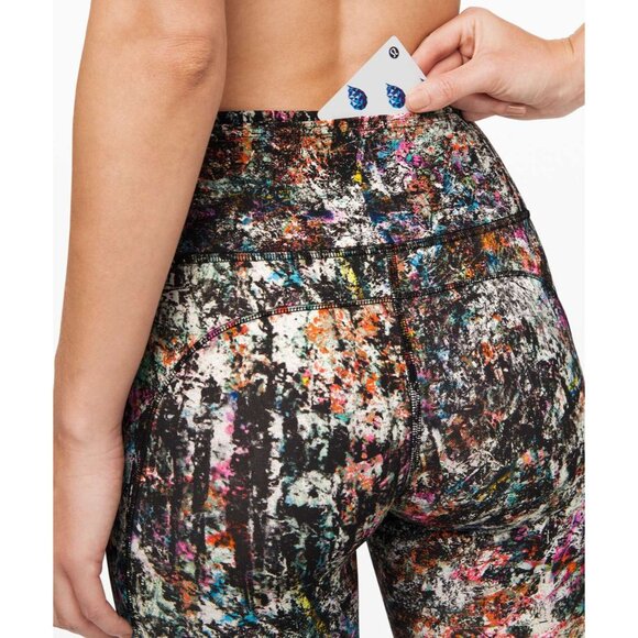 Lululemon Vitalize Nulux Fast & Free Crop II 19" Athletic Leggings Women's Sz 2 - Picture 6 of 11